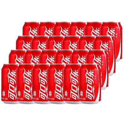 可口可乐（Coca-Cola）330ml*24听 整箱装