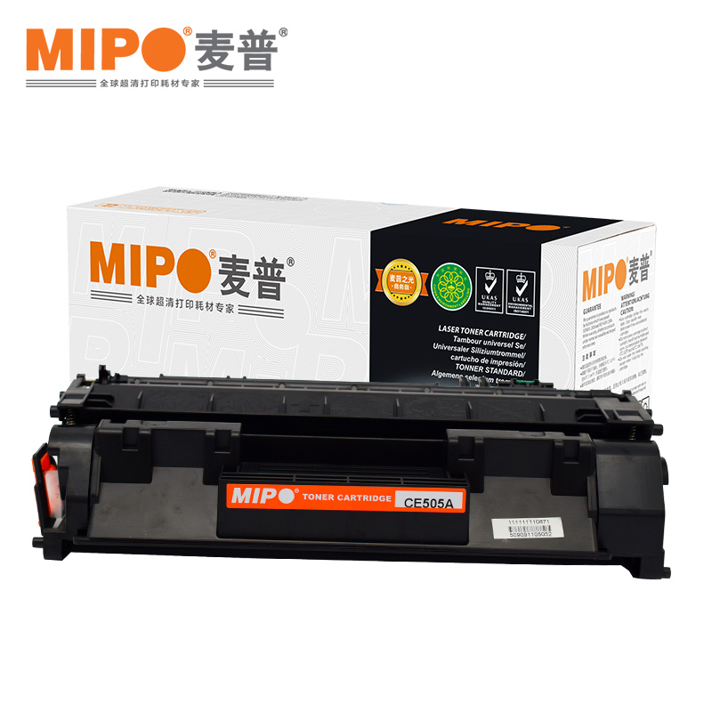 麦普 MP CE505A硒鼓 适用于惠普 HP LaserJet P2030/P2030n/P2035/P2035n/P2050x 可打印2300页 黑色