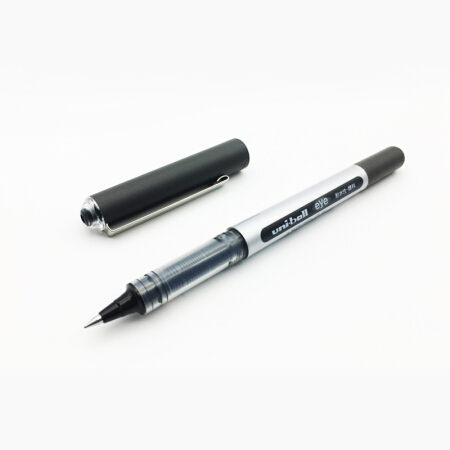 三菱 uni 直柱式耐水性走珠笔 UB-150 0.5mm (黑色) 10支/盒 (大包装) 